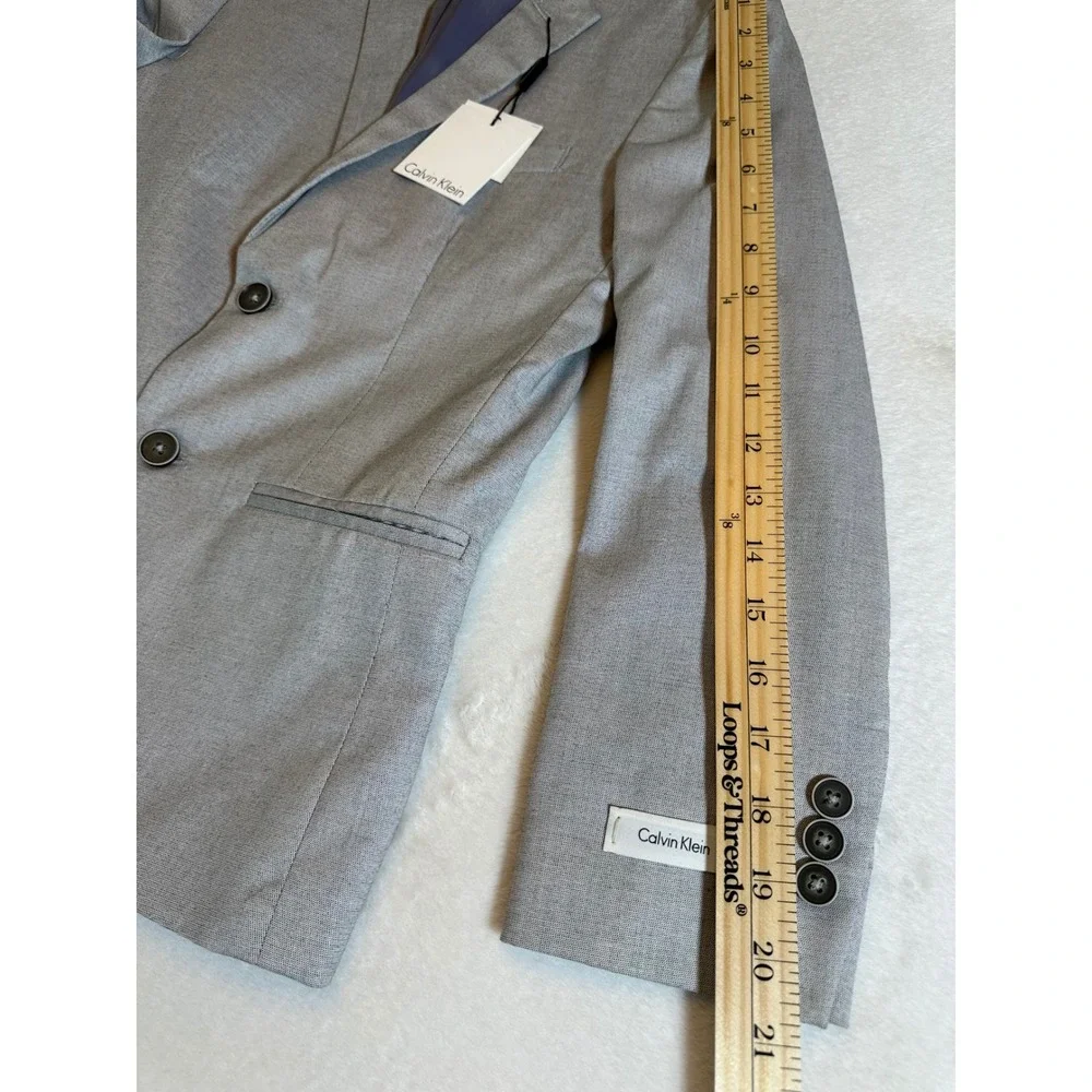 Calvin Klein Child‎ Boy Flex Armhole Suit Separate Blazer Size 12 Regular NWT